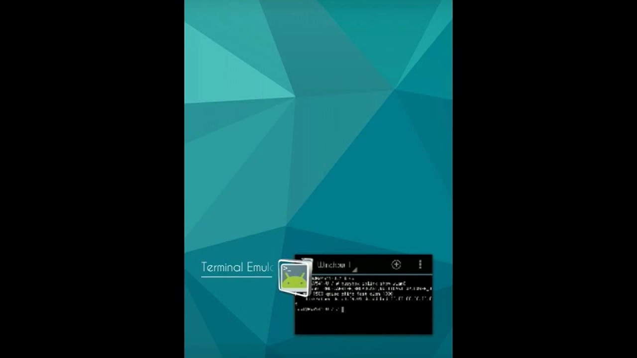 terminal emulator hack mac address